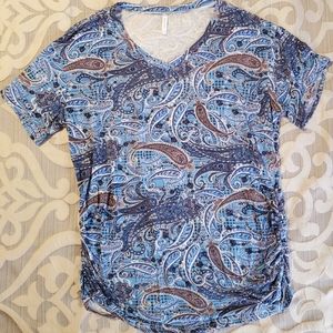 Paisley Blue Tee